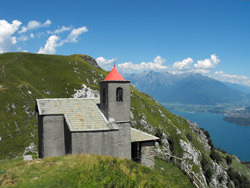 Church of San Bernardo (1095 m) - Dongo | From Dongo to Sasso di Musso