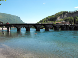 Old Bridge Azzone Visconti in Lecco