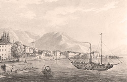 Antique postcards of Lariana's navigational