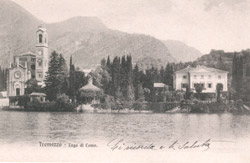 Vintage Tremezzo postcards