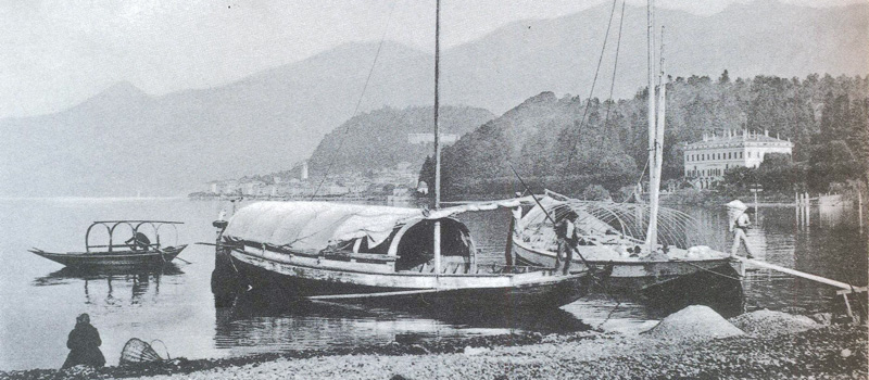 Antique boats - Lake Como
