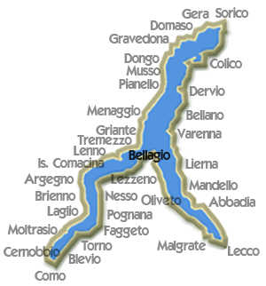 Map Bellagio