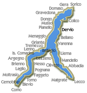 Map Dervio