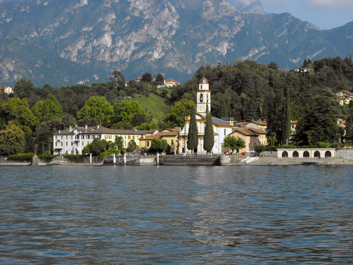 Lago di Como, Como Bellagio Original-Holzstich von 1891 Varenna Menaggio 