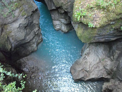 Gorge of Orrido in Bellano