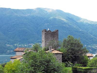 Orezia Castle in Dervio - Lake Como, Italy