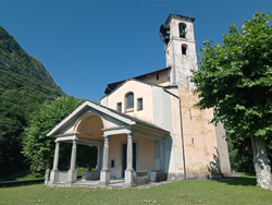 Church of San Gottardo (390 m) - Dongo | From Dongo to Sasso di Musso