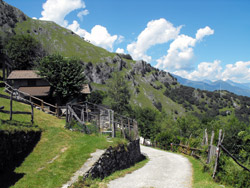 Pastoral road (Croda - Monti di Labbio) | From Dongo to Sasso di Musso