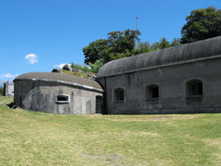 The Fortress of Montecchio North in Colico