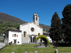 The Church of San Vincenzo in Gera Lario