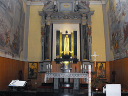 The church of Nostra Signora di Fatima in Gera Lario