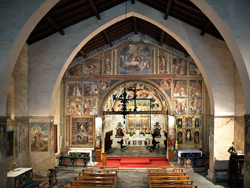 The Church of San Vincenzo in Gera Lario