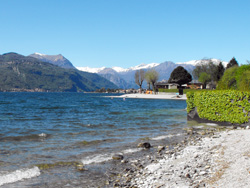 Lakefront of Lago di Abbadia (202 m) | Loop excursion to Cascata del Cenghen
