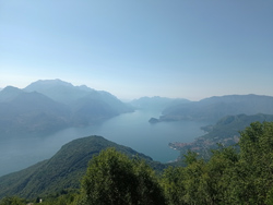 Panorama Point (1260 m) - Sentiero Alto | Circular hike from Breglia to Monte Grona