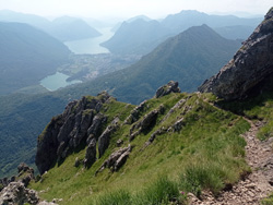 Panoramic path (1510 m) - Plesio | Circular hike from Breglia to Monte Grona