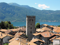 The Tower of Maggiana in Mandello Lario