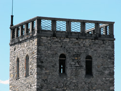 The Tower of Maggiana in Mandello Lario