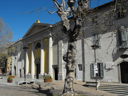 The parish church of San Leonardo di Noblanc in Malgrate