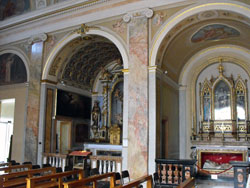 The parish church of San Leonardo di Noblanc in Malgrate