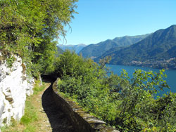 Path to Piazzaga | Torno - Lake Como
