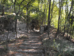 Path to the Nairola Stone of Blevio