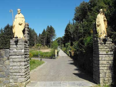 The Piona Abbey on Lake Como, Italy