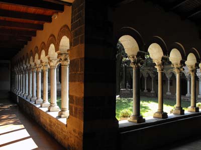 The Piona Abbey on Lake Como, Italy