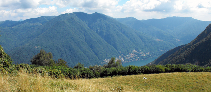 Trekking from Brienno to Monte Comana