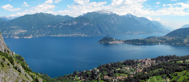 Trekking from Griante to the church of San Martino and to Sasso di San Martino