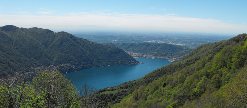 Ring route excursion from Moltrasio to the Bugone lodge