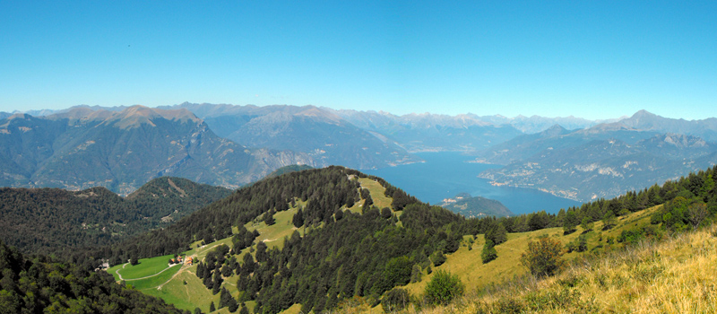 Trekking a loop around Monte San Primo