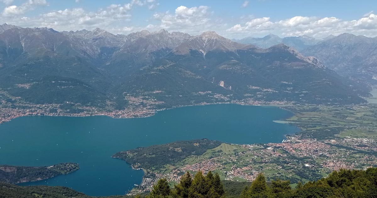 View from Mount Legnoncino