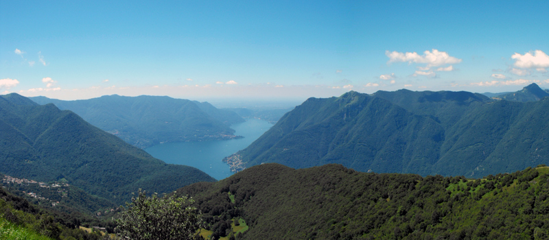 Trekking a loop from Veleso to Monte San Primo