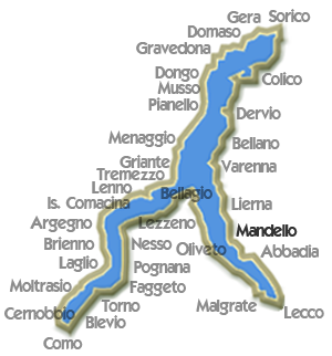 Map Mandello Lario