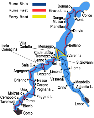 Navigazione Lake Como