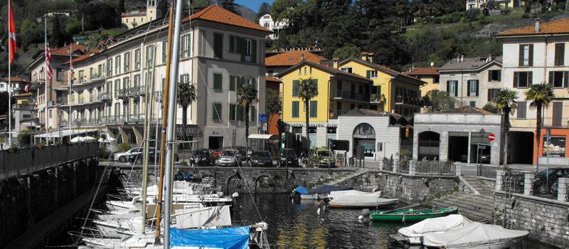 Menaggio harbour