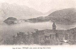 Vintage Bellagio postcards