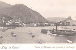 Vintage Menaggio postcards