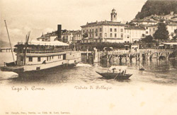 Antique postcards of Lariana's navigational