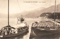 Antique postcards of Lariana's navigational