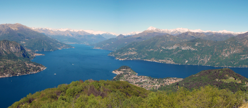 Ridge of the Lariano Triangle - 2nd Stage from Colma of Sormano to Bellagio