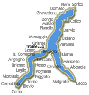 Map Tremezzo