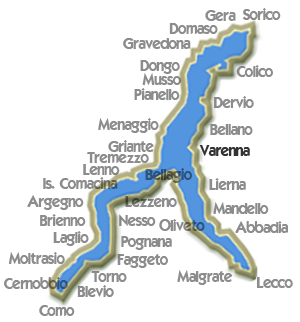 Map Varenna